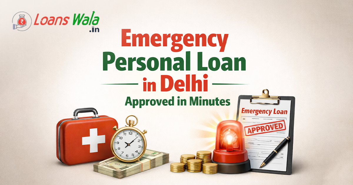 Emergency Personal Loan in Delhi Approved in Minutes